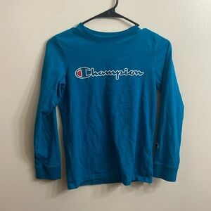 boys champion long sleeve shirt